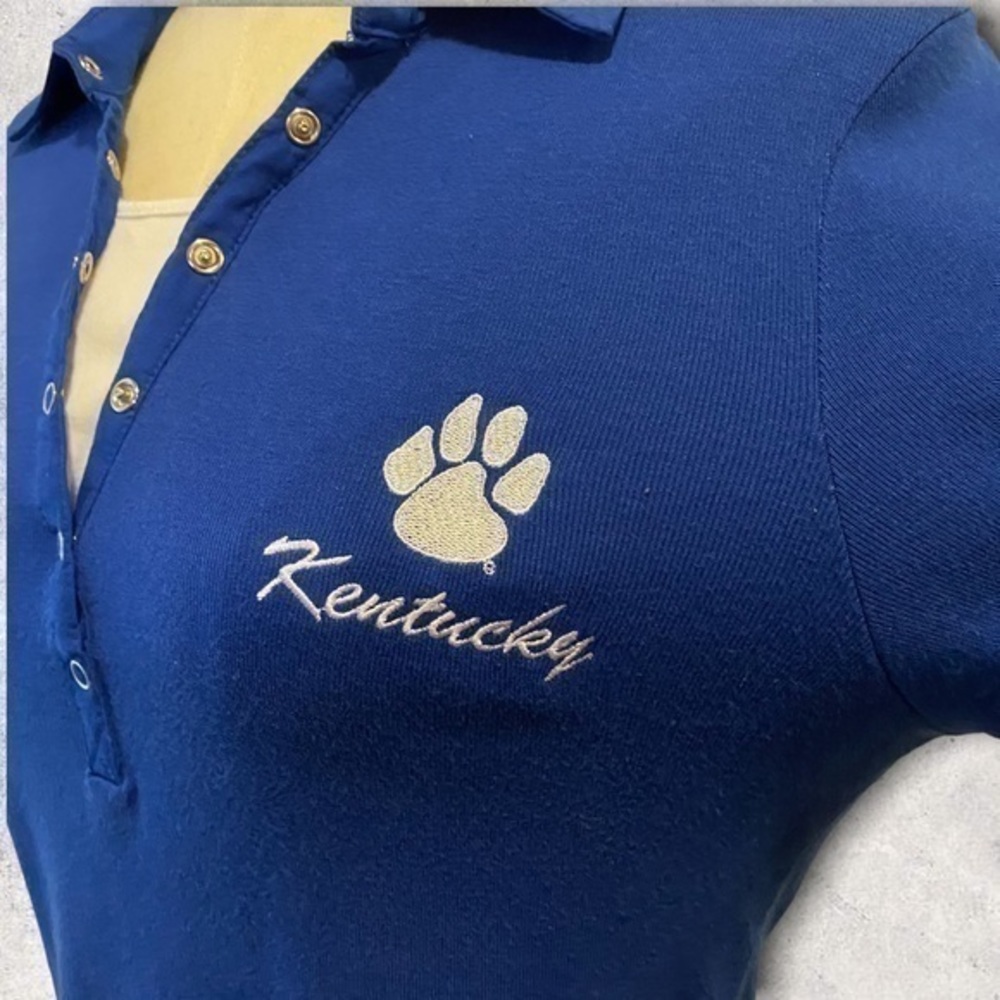 •Wildcat Clothing Co• 3/4 length sleeve Kentucky wildcats top - Picture 2 of 8